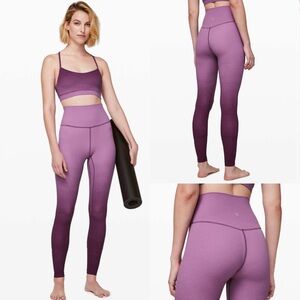 Lululemon Align Pant 28"Spray Ombre Align Pant BW555 FTBK FULL28 Jubilee